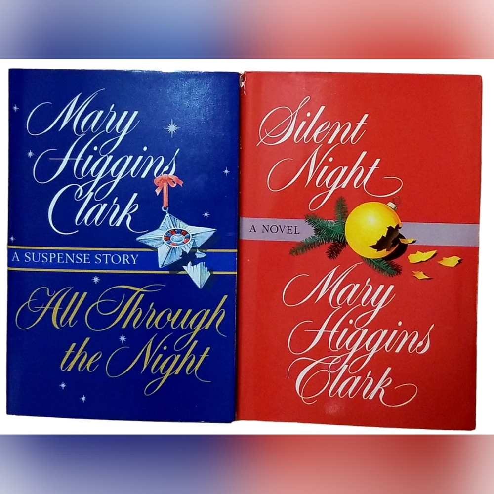 🎄"Queen of Suspense"Mary Higgins Clark 🎄Christmas Novels Set‎ of 2ea